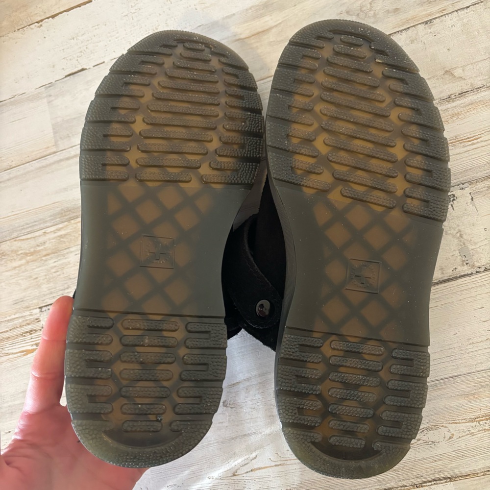 Dr. Martens Black Suede Mules - Picture 6 of 10